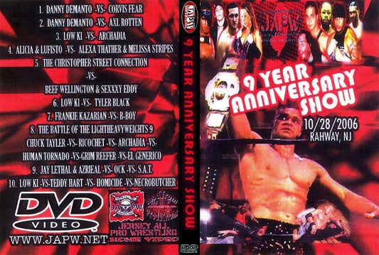 japw 9 year anniverary show DVDs & Videos Pwcatalog