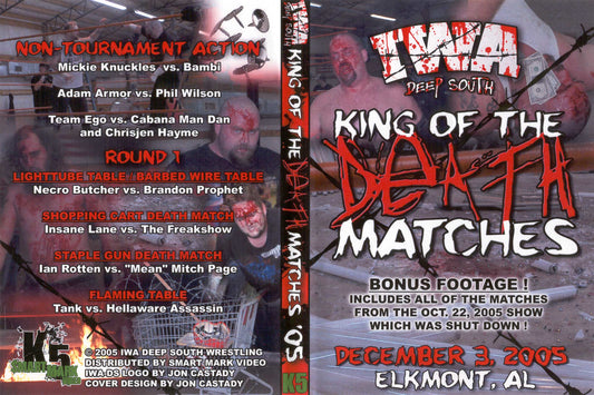 king of the death matches 2005 DVDs & Videos Pwcatalog