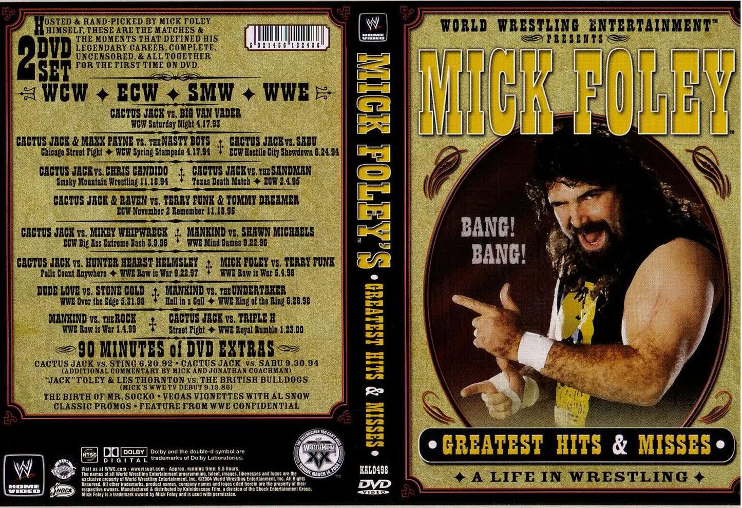 mick foleys greatest hits misses DVDs & Videos Pwcatalog
