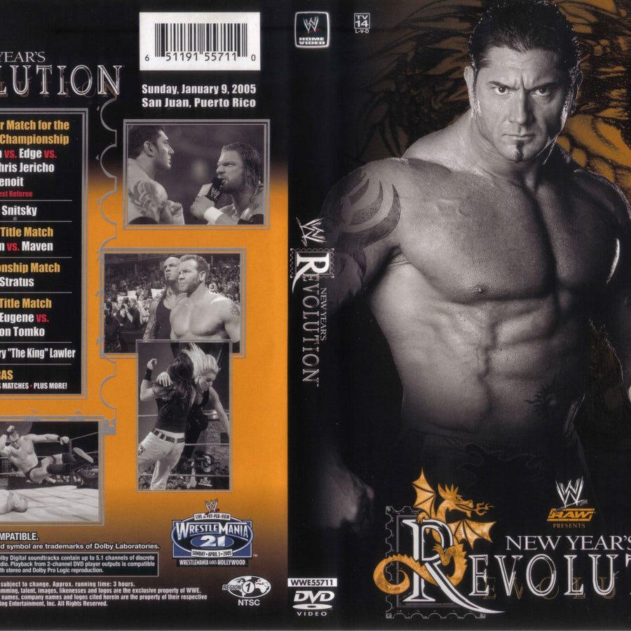 new years revolution 2005 DVDs & Videos Pwcatalog