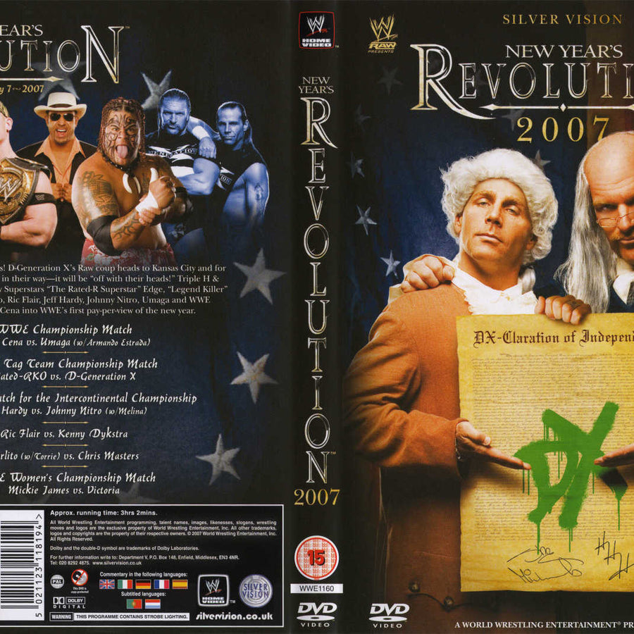 new years revolution 2007 DVDs & Videos Pwcatalog