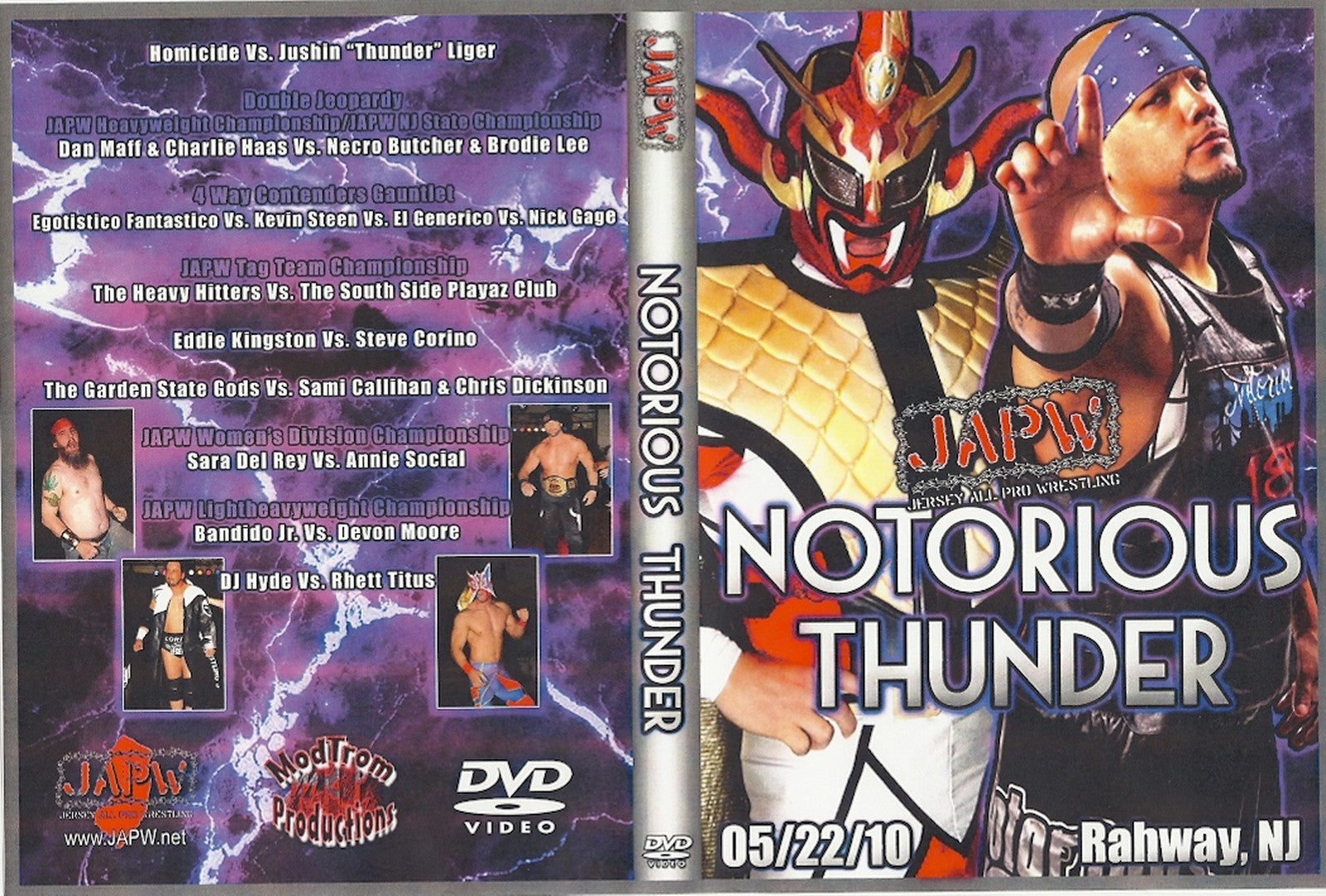 notorious thunder PW Catalog