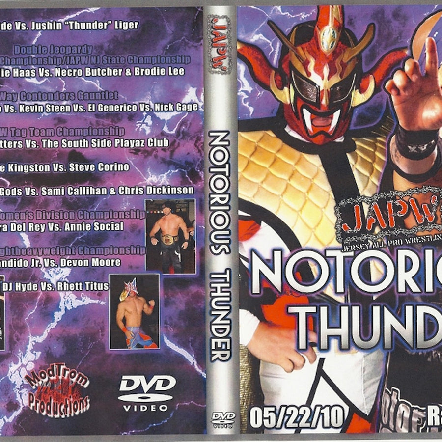 notorious thunder DVDs & Videos Pwcatalog
