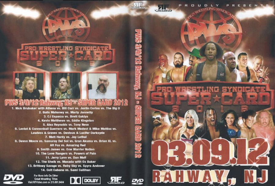 pws super card 2012 DVDs & Videos Pwcatalog