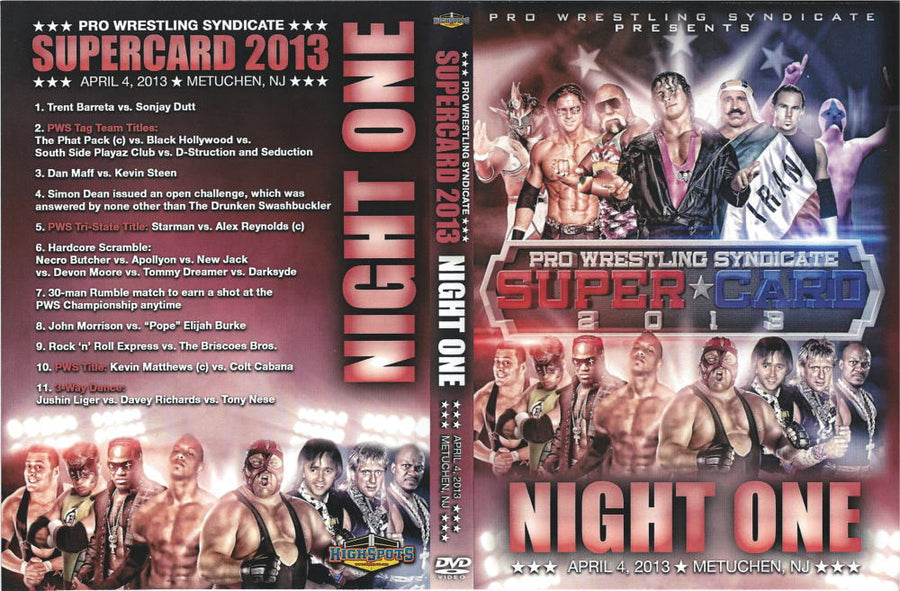 pws super card 2013 - night 1 DVDs & Videos Pwcatalog