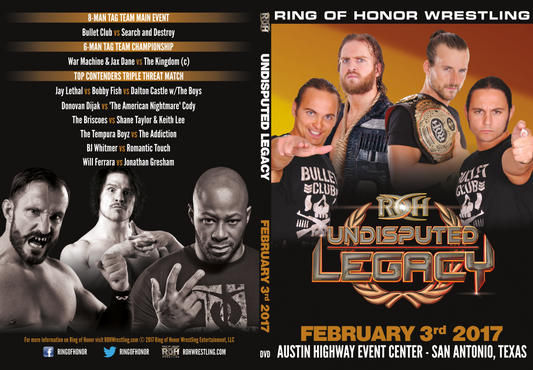 ROH undisputed legacypn