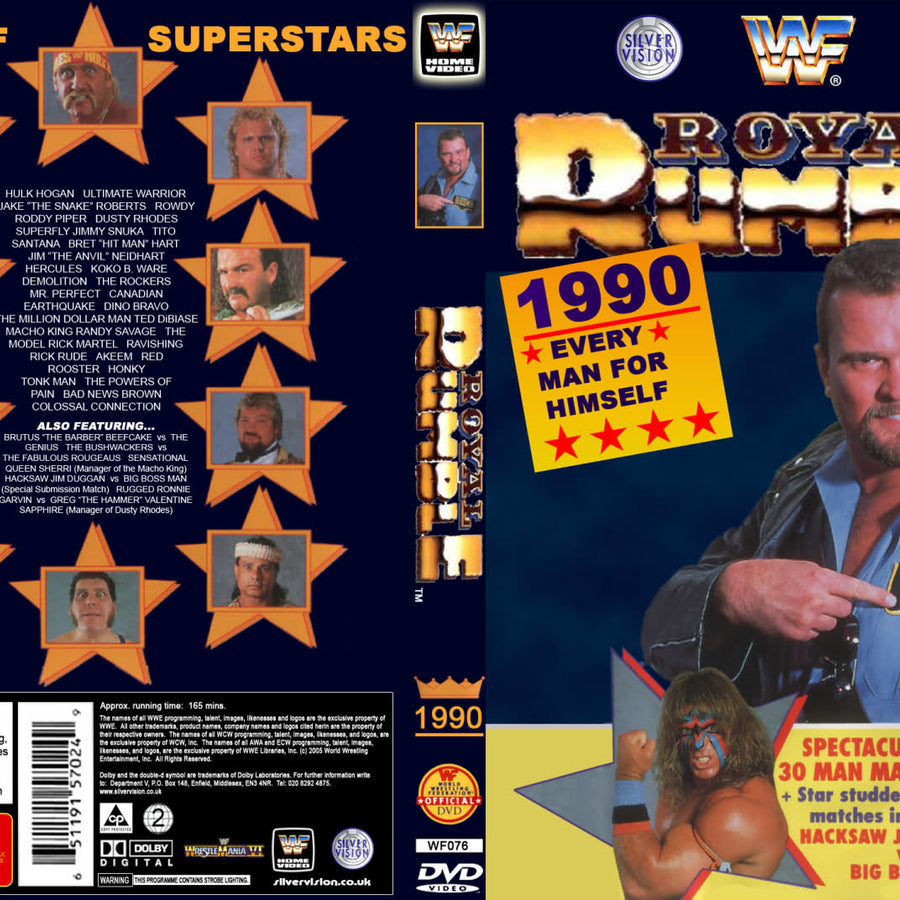 Royal Rumble 1990 DVDs & Videos Pwcatalog