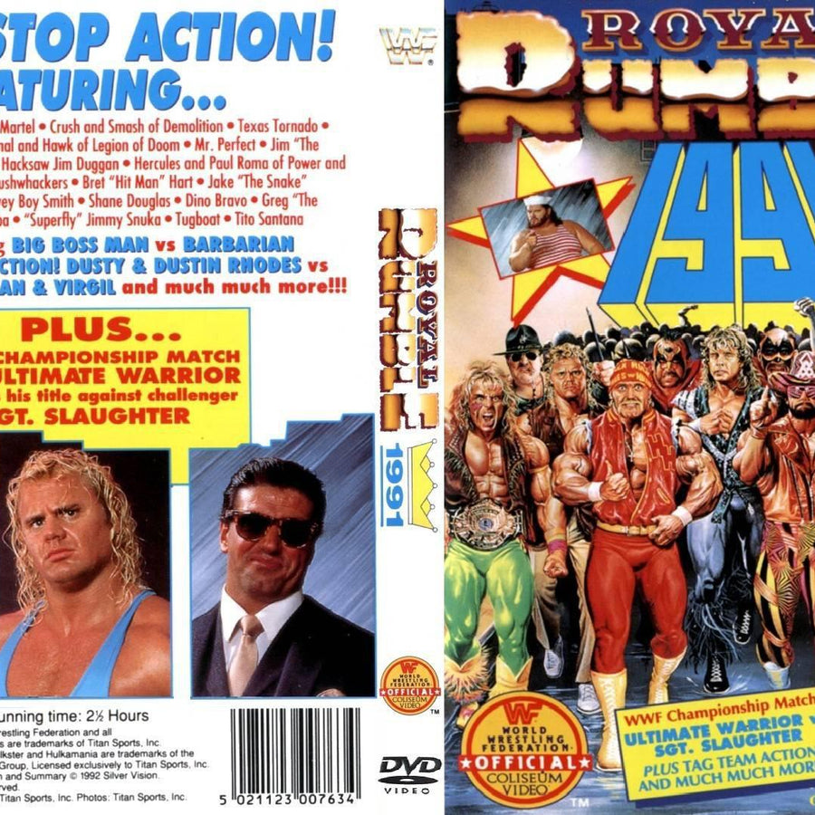 Royal Rumble 1991 DVDs & Videos Pwcatalog