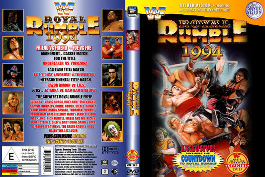 Royal Rumble 1994 DVDs & Videos Pwcatalog