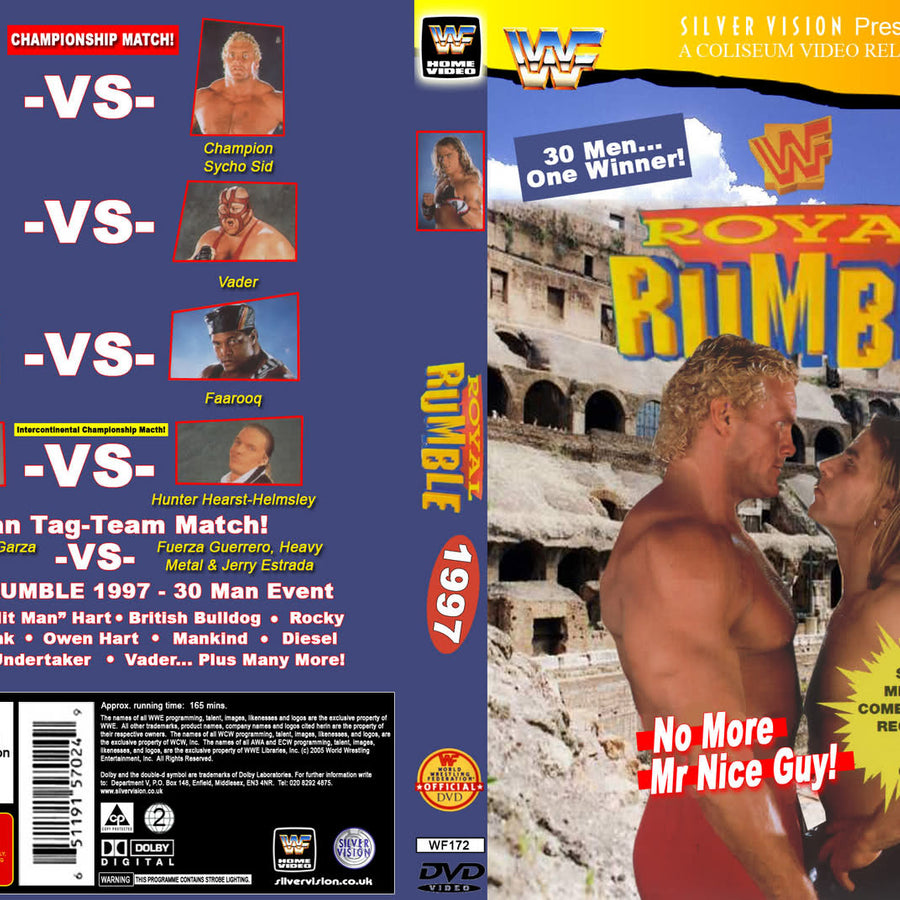 Royal Rumble 1997 DVDs & Videos Pwcatalog