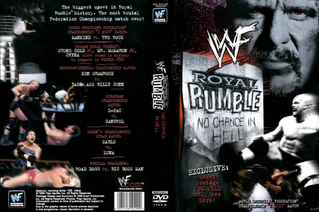 Royal Rumble 1999 DVDs & Videos Pwcatalog