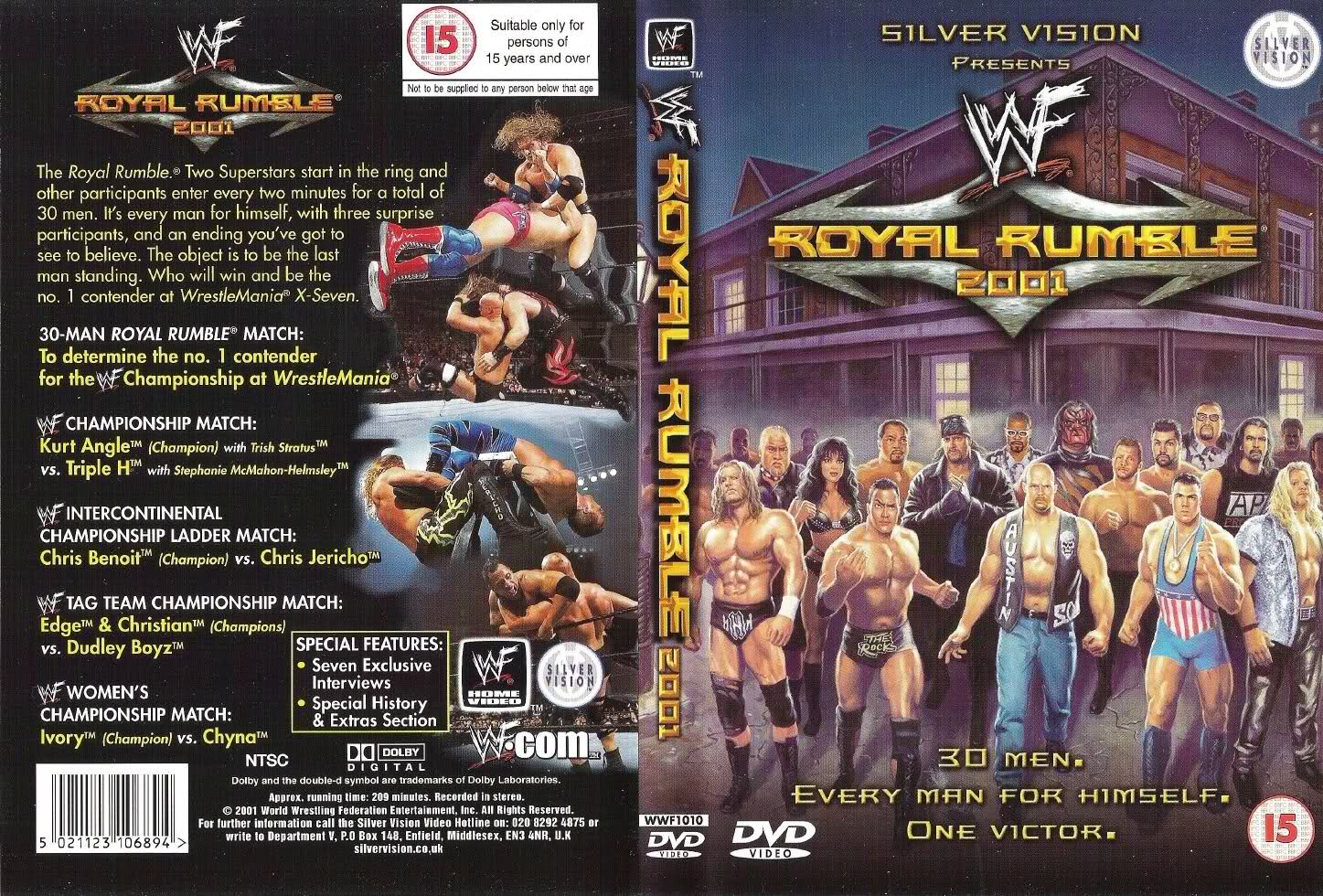 Royal Rumble 2001 DVDs & Videos Pwcatalog