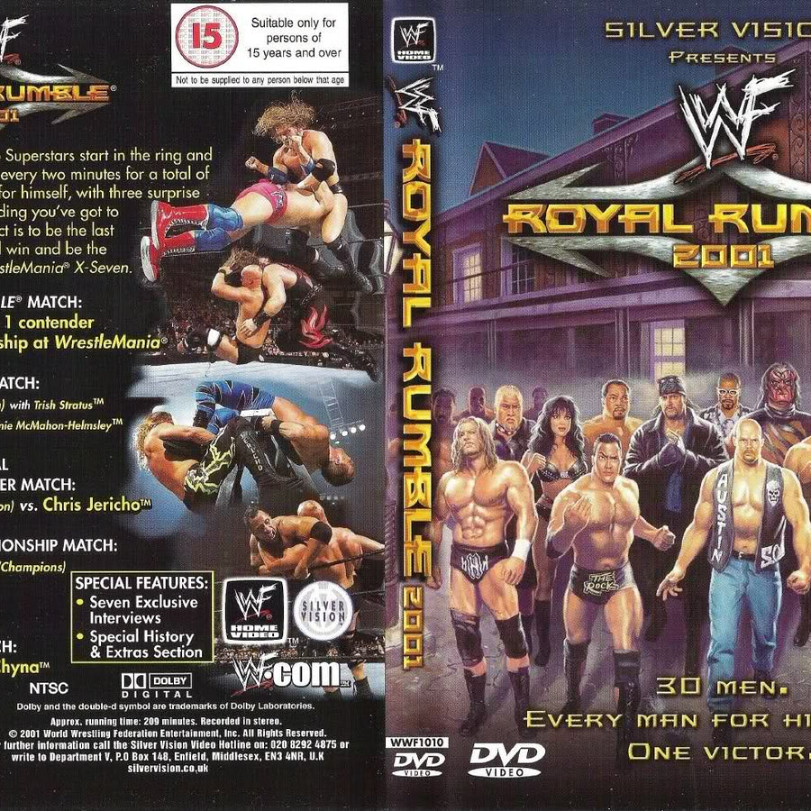Royal Rumble 2001 DVDs & Videos Pwcatalog