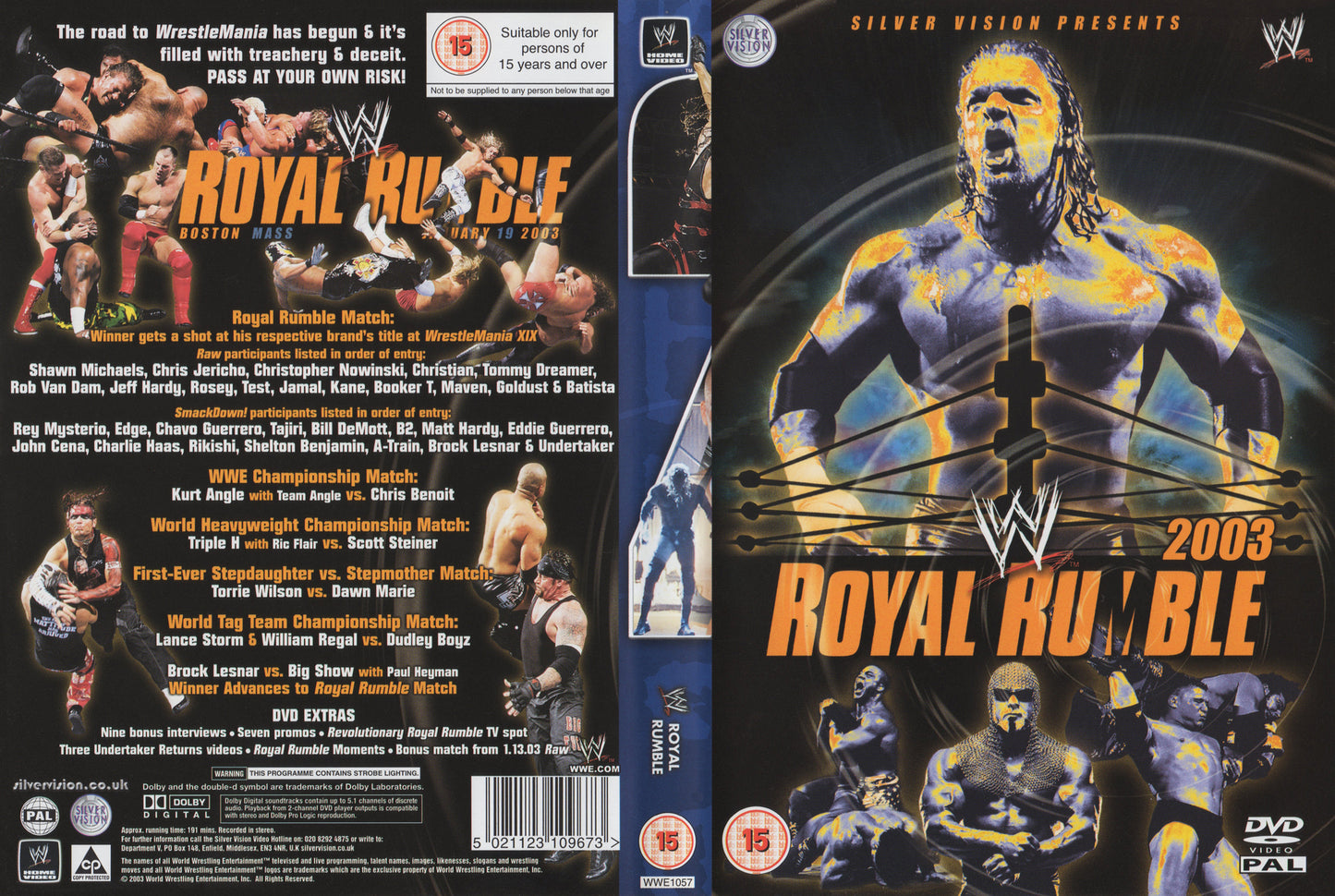 Royal Rumble 2003 DVDs & Videos Pwcatalog