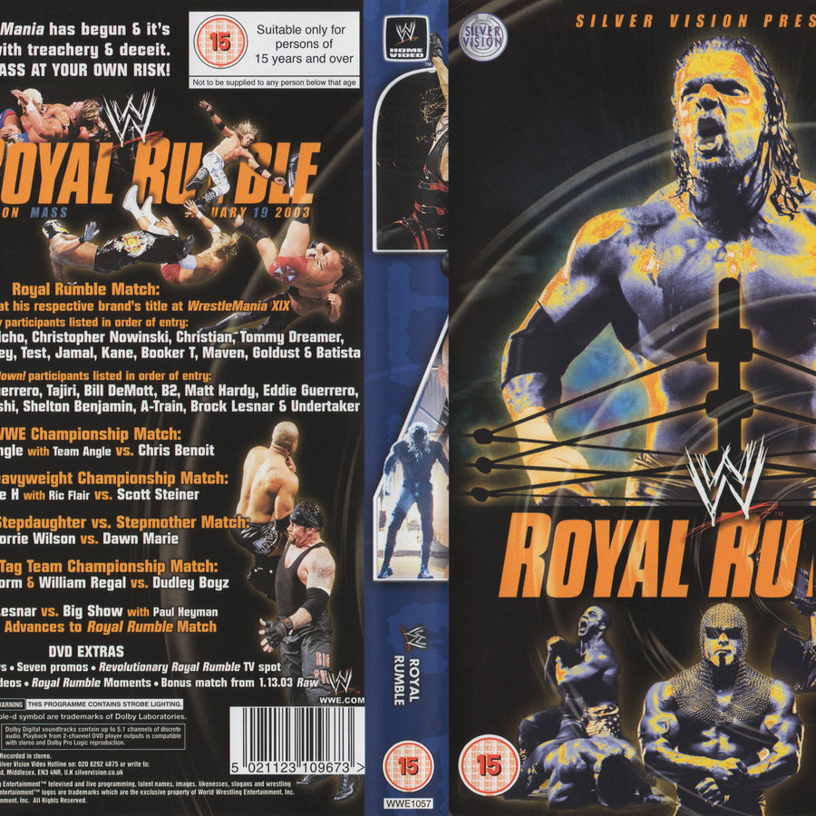 Royal Rumble 2003 DVDs & Videos Pwcatalog