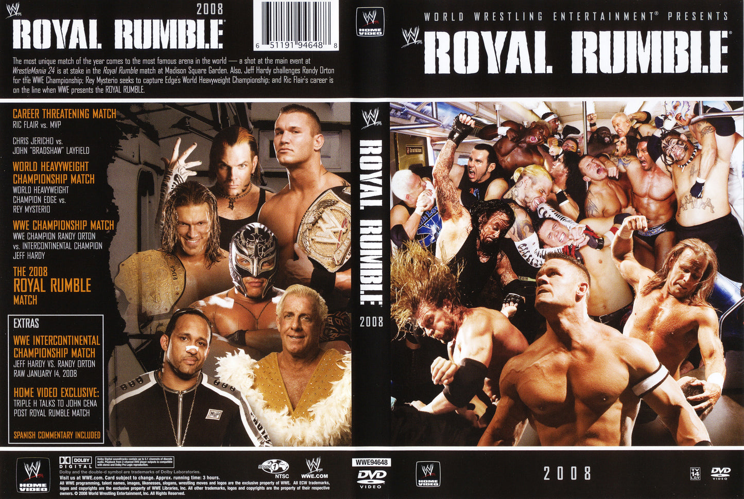 Royal Rumble 2008 DVDs & Videos Pwcatalog