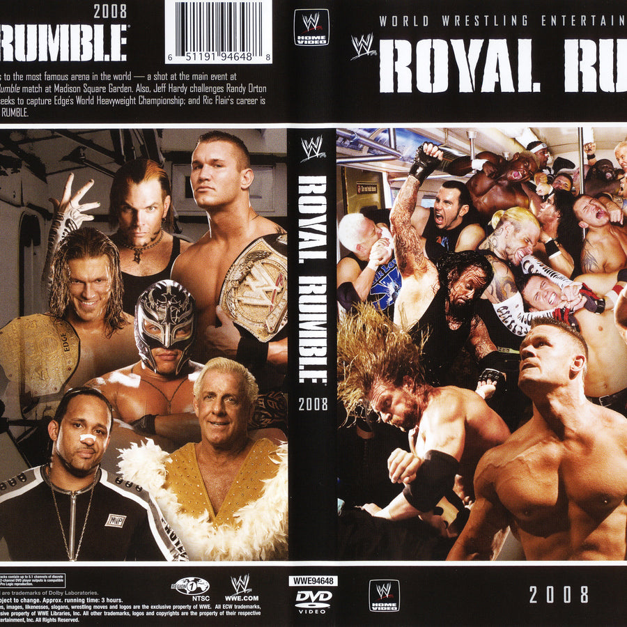 Royal Rumble 2008 DVDs & Videos Pwcatalog