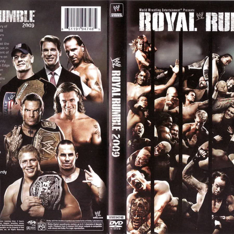 Royal Rumble 2009 DVDs & Videos Pwcatalog