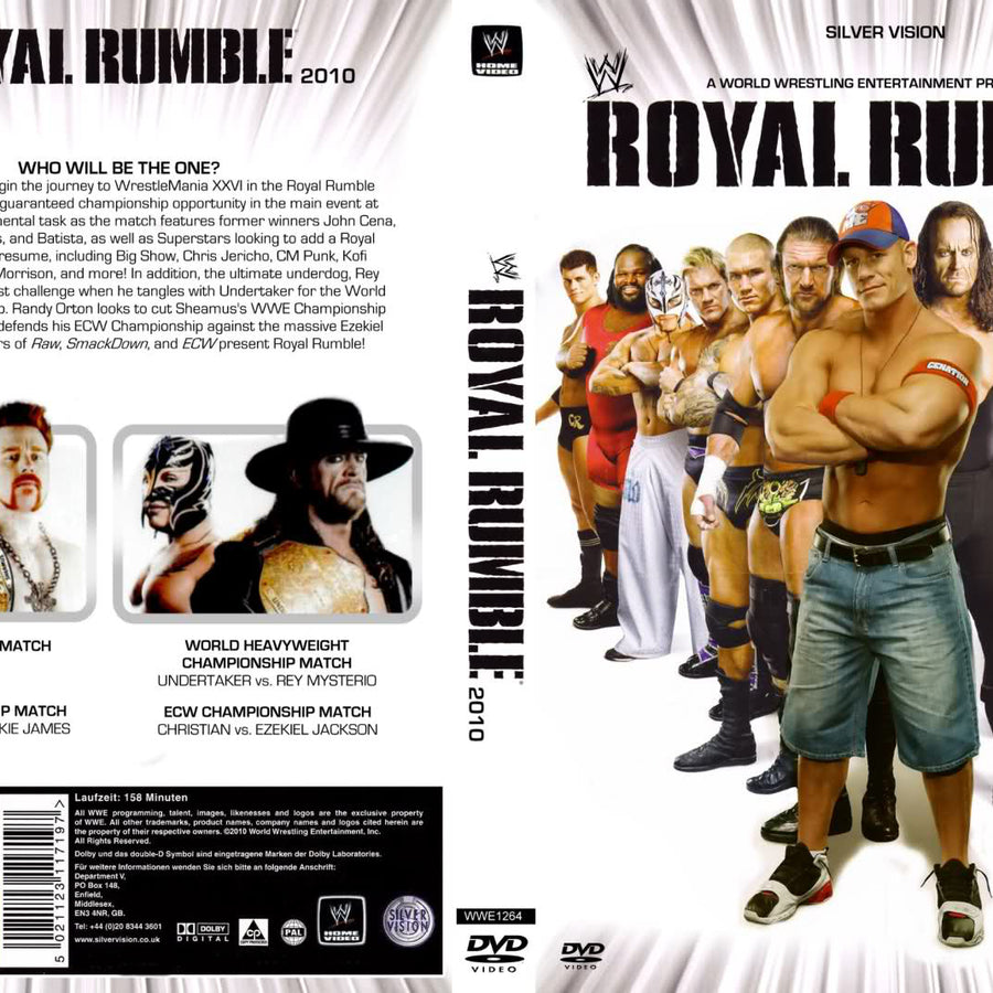 Royal Rumble 2010 DVDs & Videos Pwcatalog