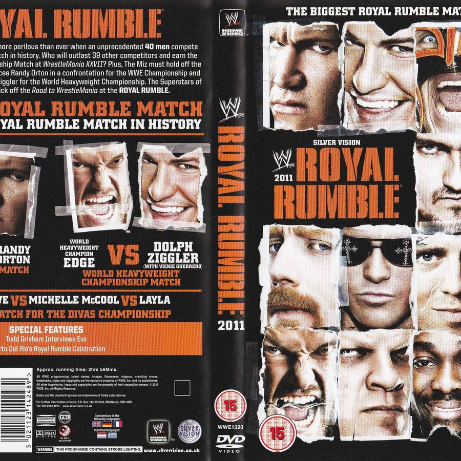 Royal Rumble 2011 DVDs & Videos Pwcatalog