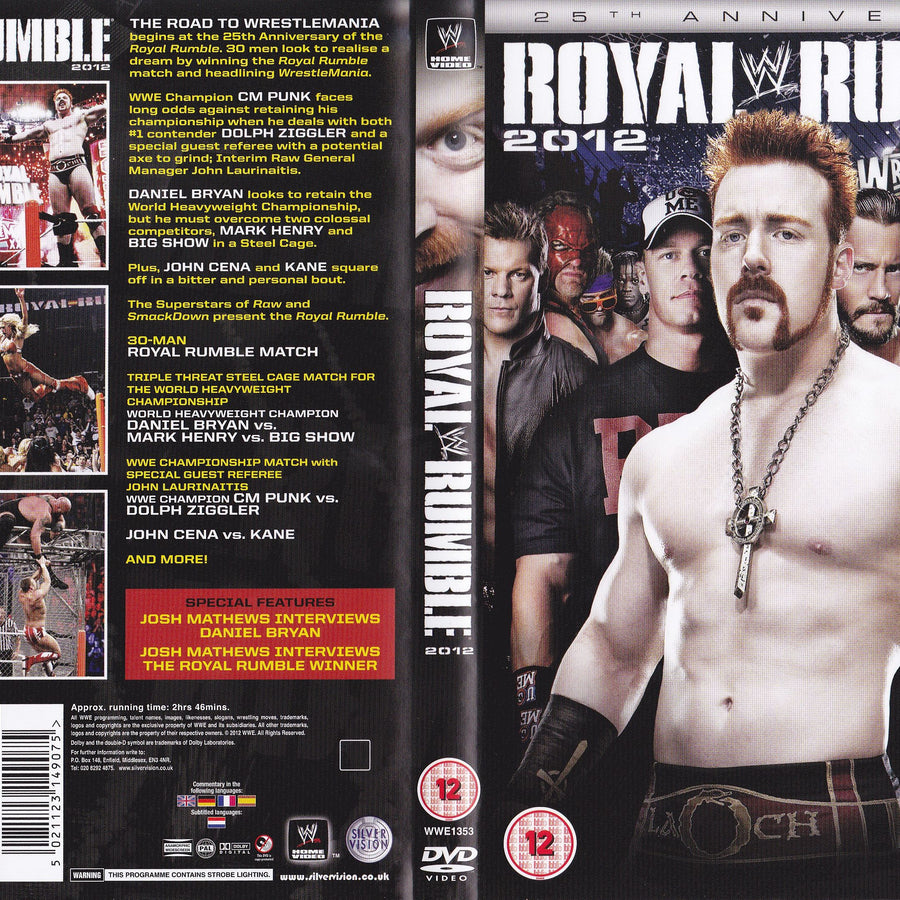 Royal Rumble 2012 DVDs & Videos Pwcatalog