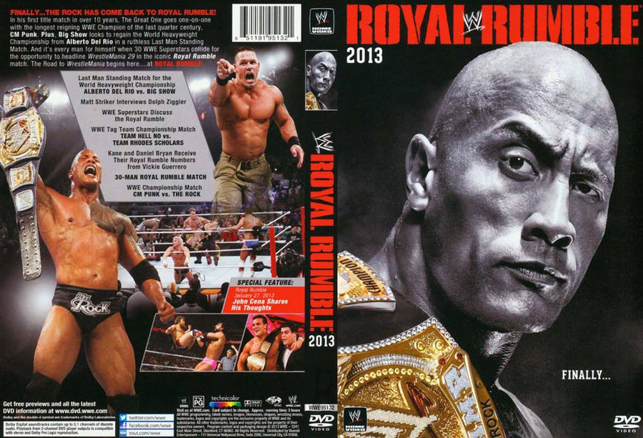 Royal Rumble 2013 DVDs & Videos Pwcatalog