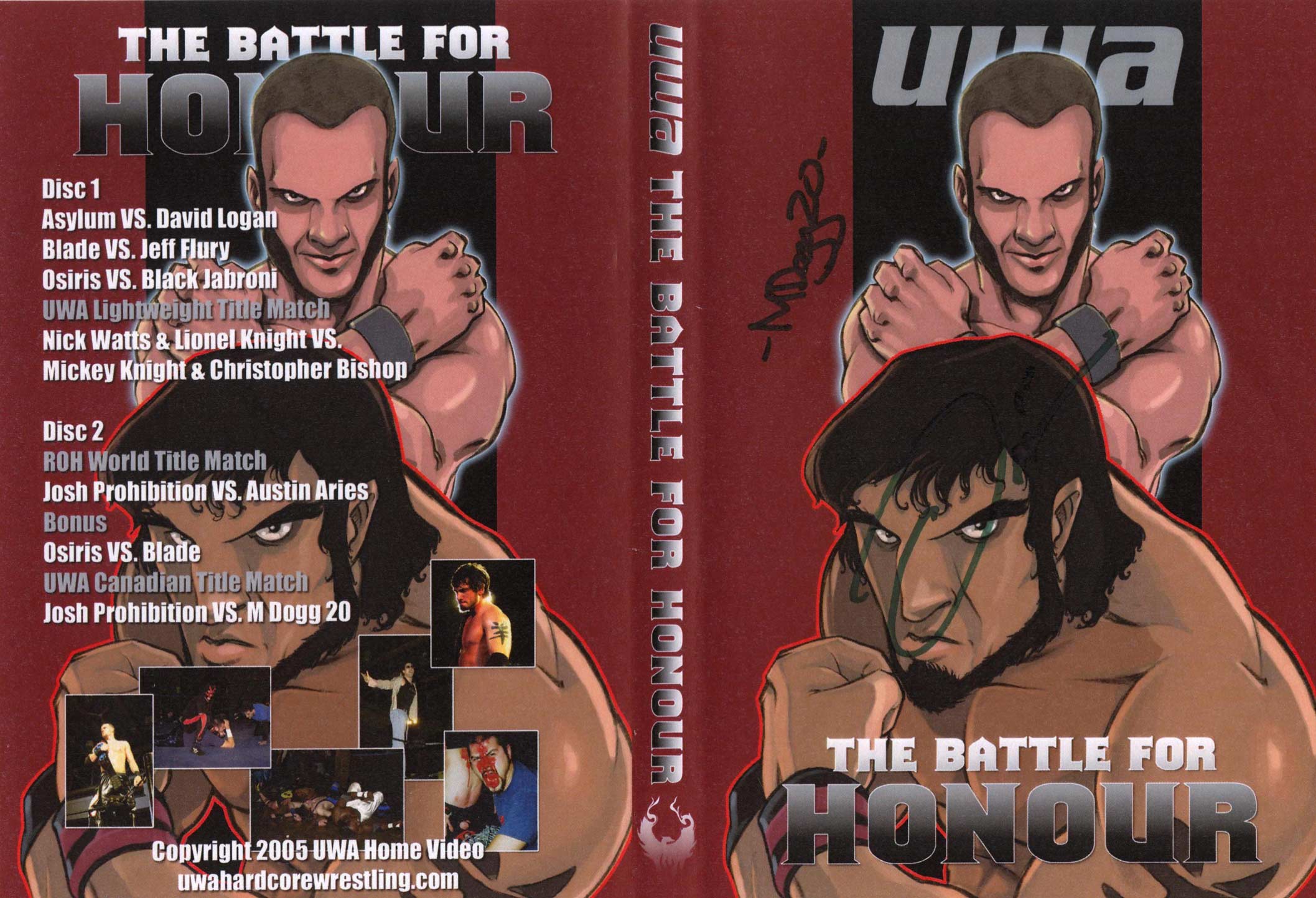 UWA DVDs PW Catalog