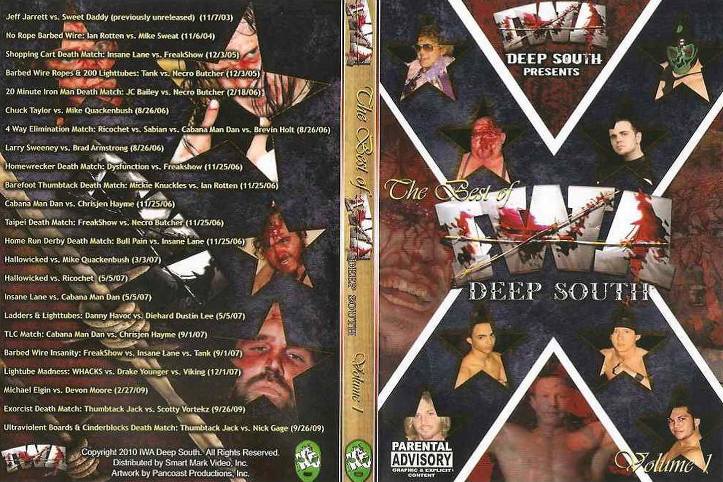 the best of iwa deep south - volume 1 DVDs & Videos Pwcatalog