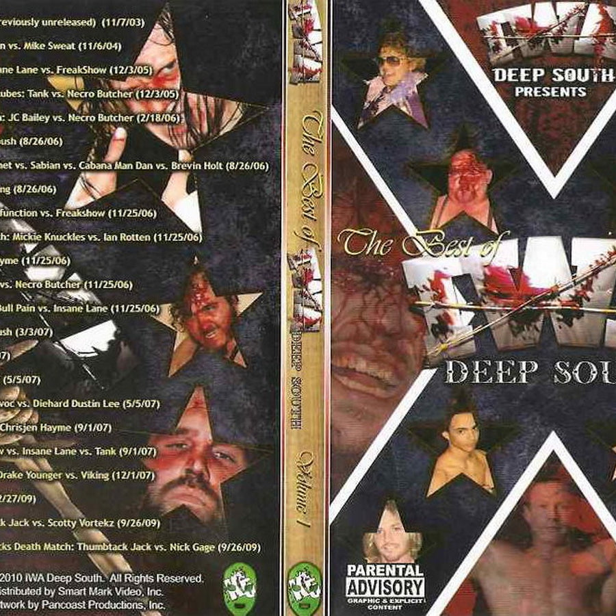 the best of iwa deep south - volume 1 DVDs & Videos Pwcatalog