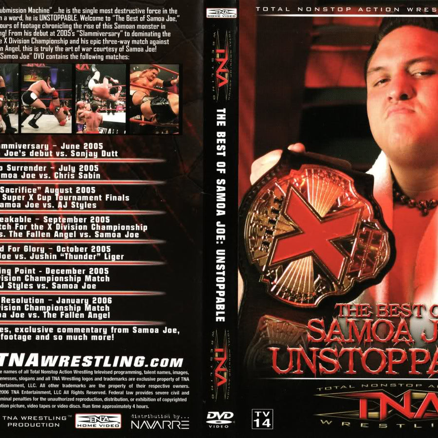 the best of samoa joe unstoppable DVDs & Videos Pwcatalog