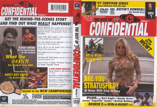 the best of wwe confidential volume 1 DVDs & Videos Pwcatalog
