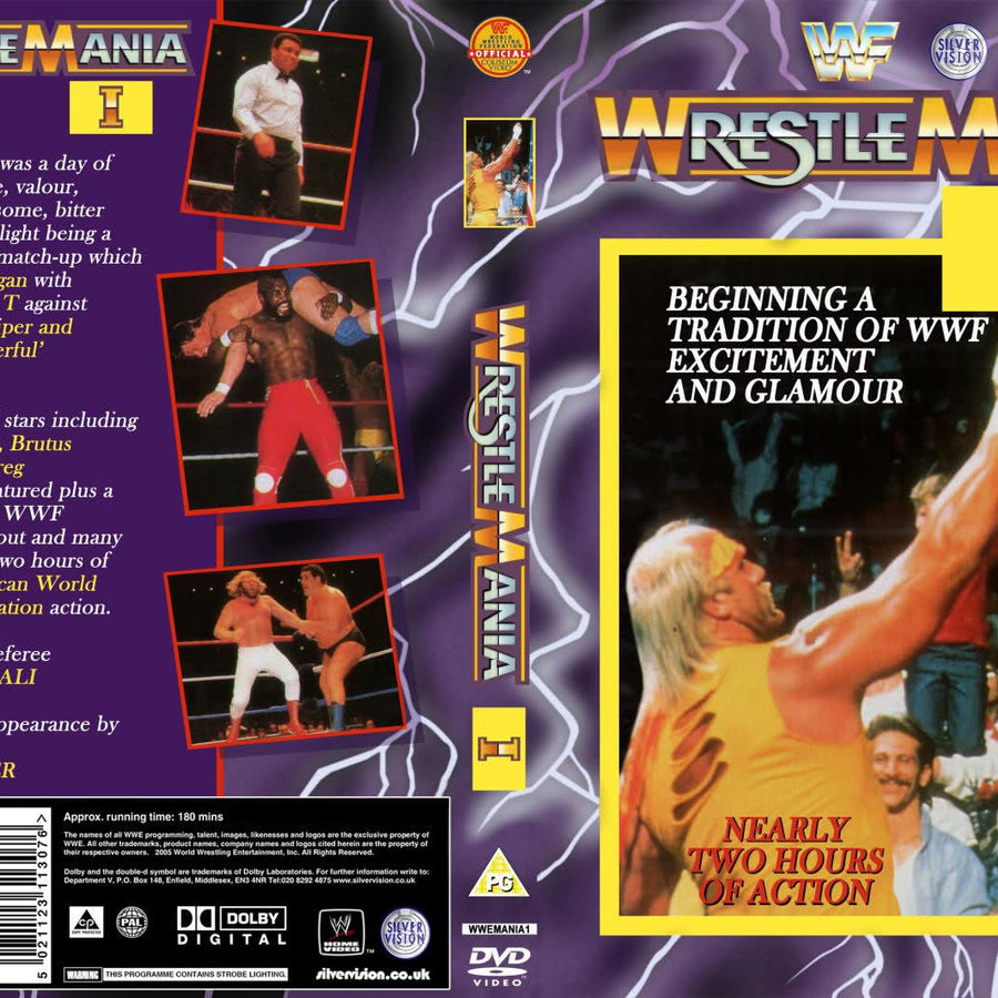 Wrestlemania i DVDs & Videos Pwcatalog