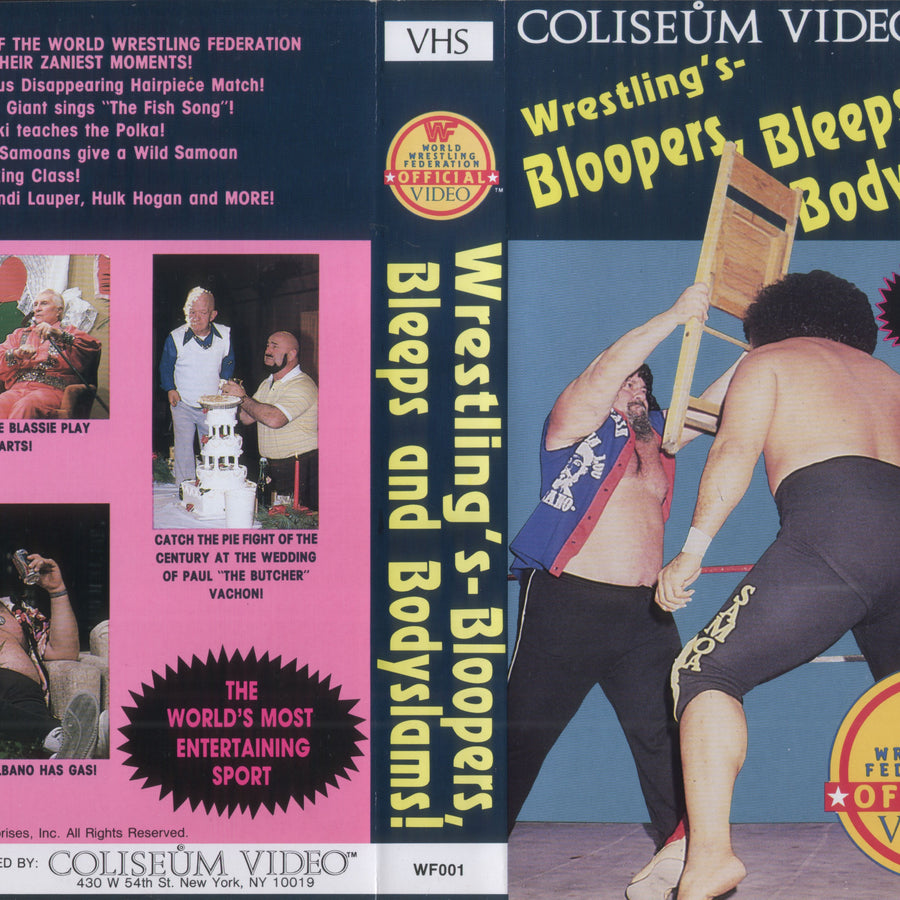 wrestlings bloopers bleeps and bodyslams PW Catalog