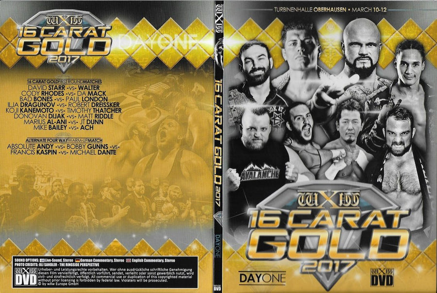 wxw 16 carat gold 2017 - day 1 DVDs & Videos Pwcatalog
