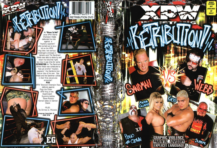 xpw retribution DVDs & Videos Pwcatalog