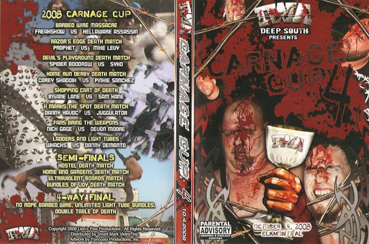 2008 carnage cup DVDs & Videos Pwcatalog