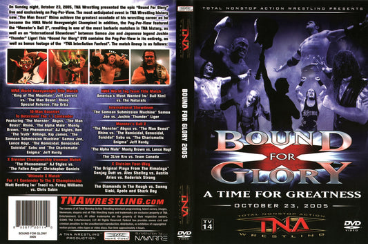 bound for glory 2005 DVDs & Videos Pwcatalog