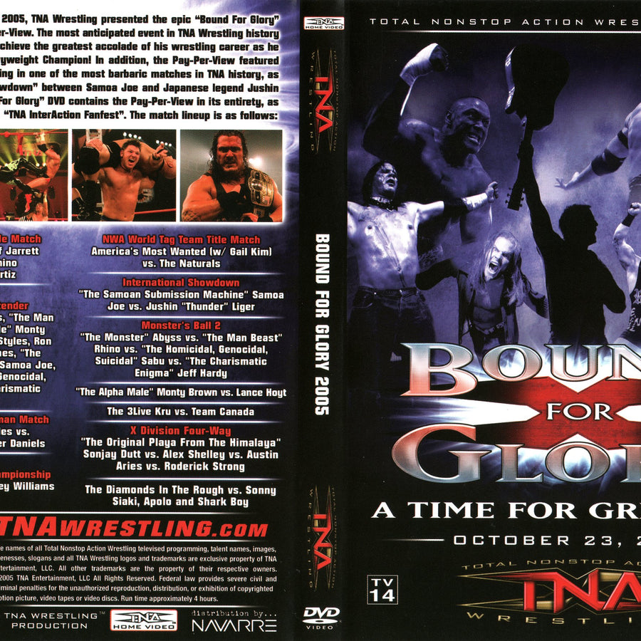 bound for glory 2005 DVDs & Videos Pwcatalog