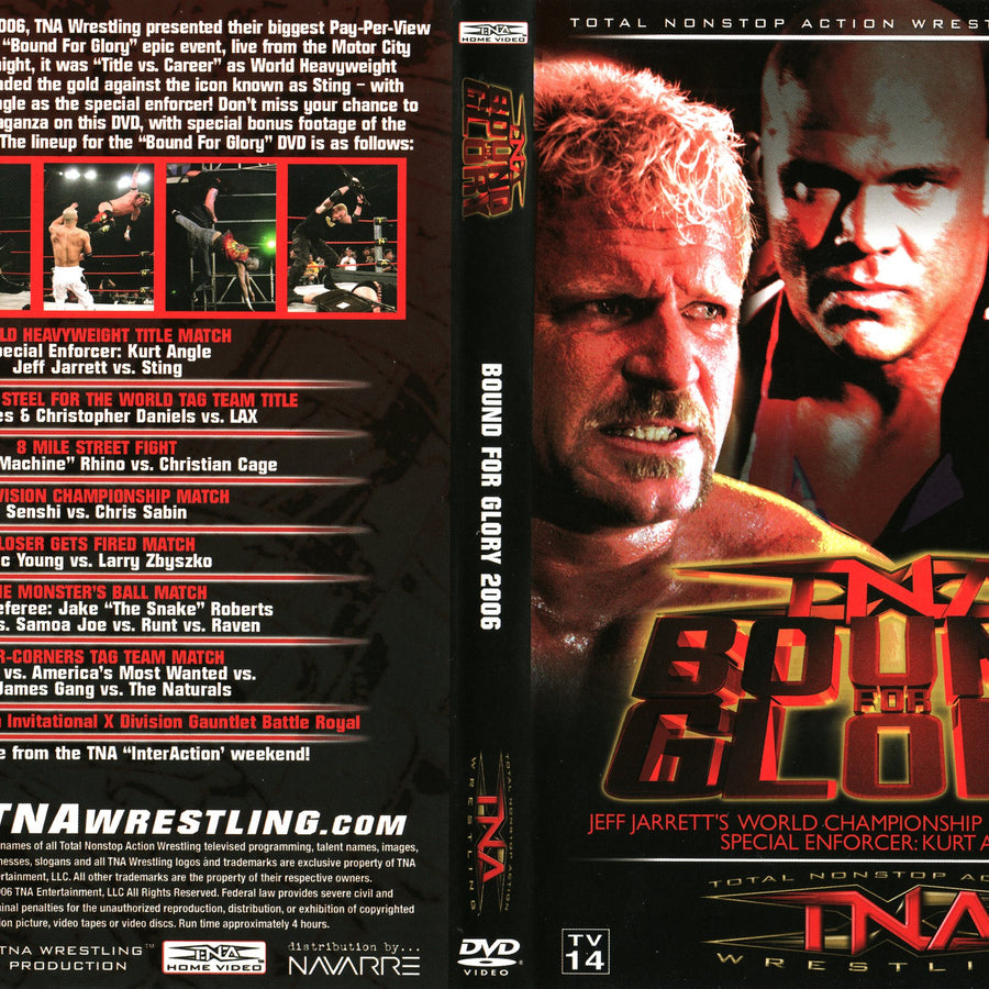bound for glory 2006 DVDs & Videos Pwcatalog