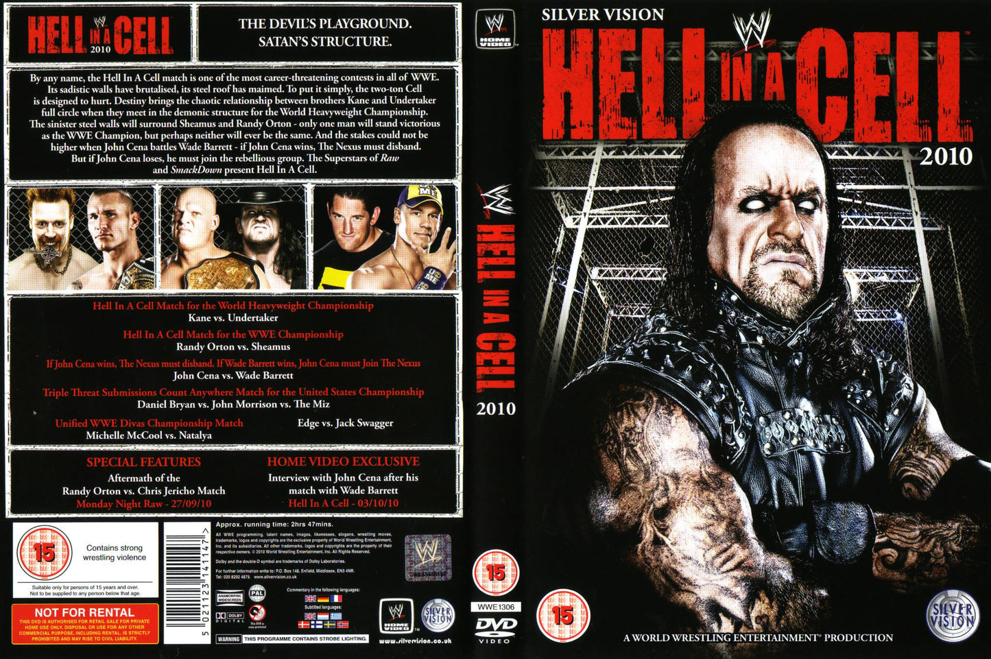 hell in a cell 2010 DVDs & Videos Pwcatalog