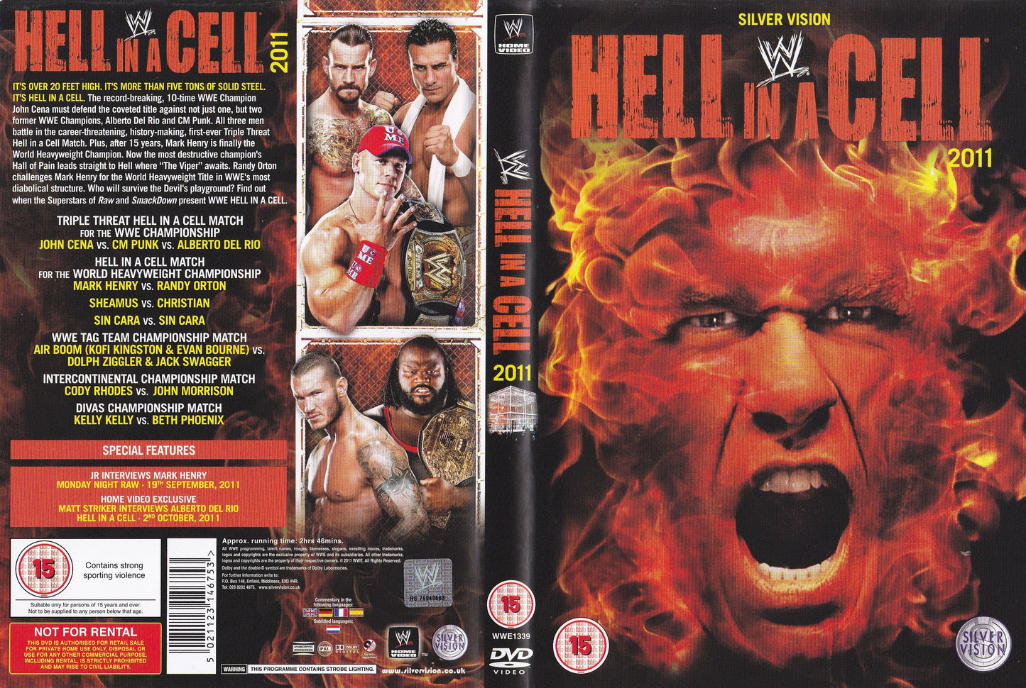hell in a cell 2011 DVDs & Videos Pwcatalog