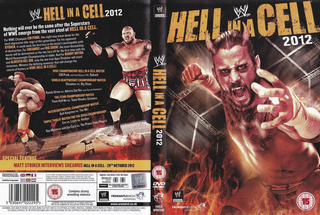 hell in a cell 2012 DVDs & Videos Pwcatalog