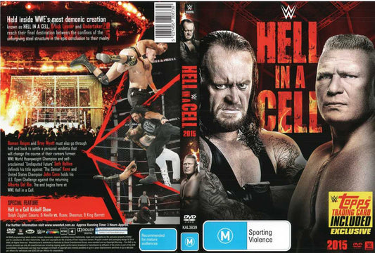 hell in a cell 2015 DVDs & Videos Pwcatalog