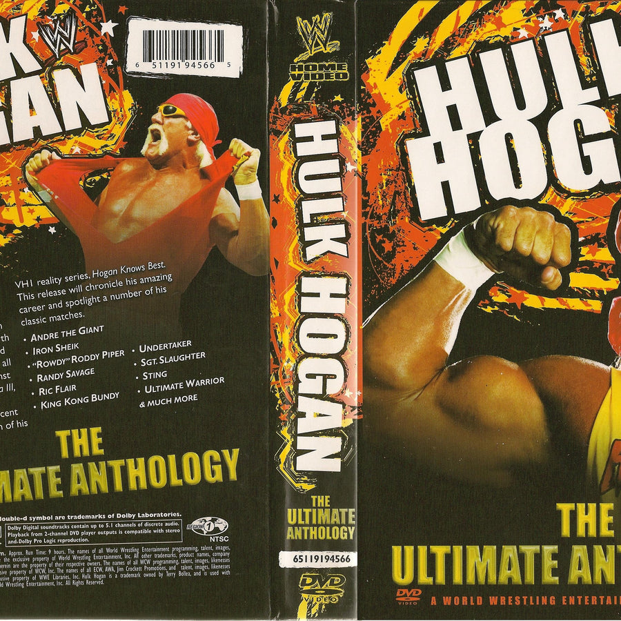 hulk hogan the ultimate anthology DVDs & Videos Pwcatalog