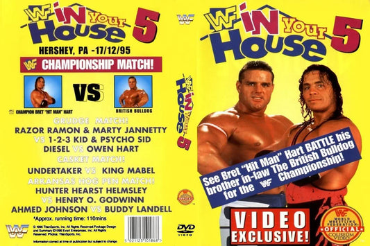 In Your House 5 DVDs & Videos Pwcatalog
