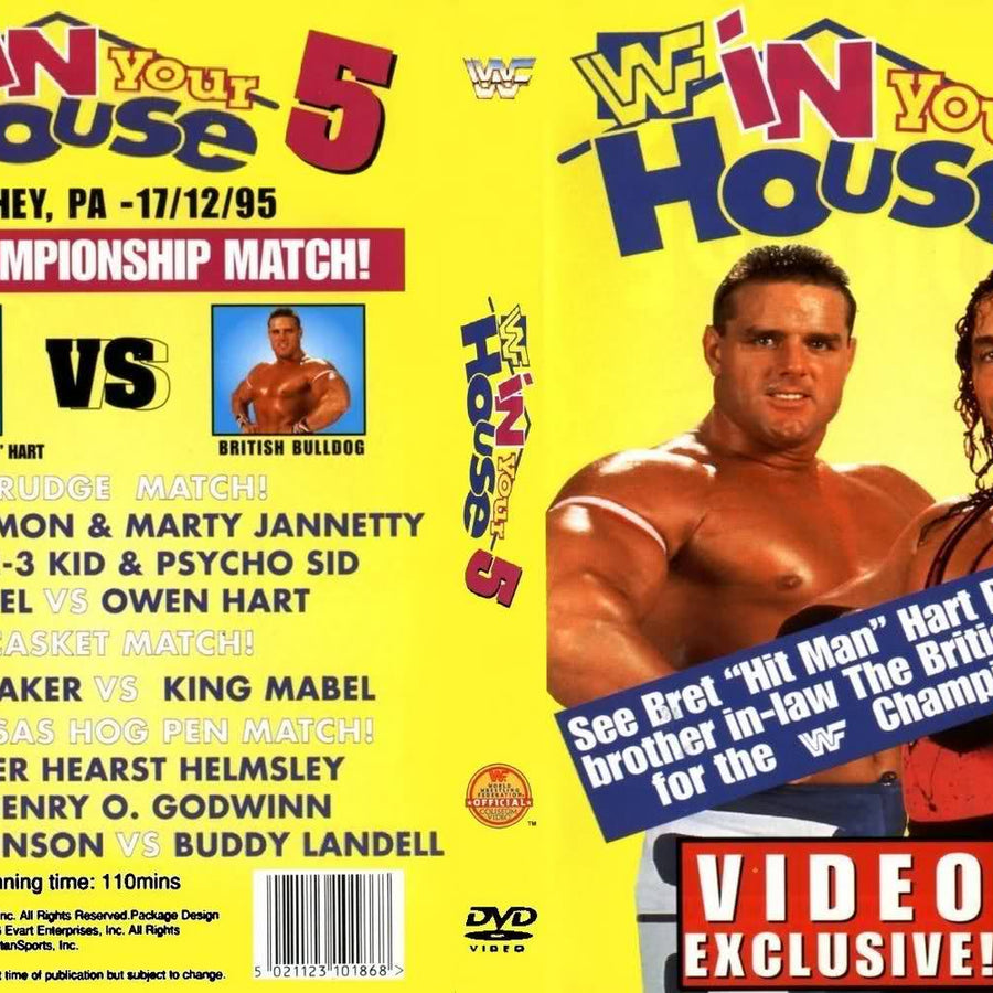 In Your House 5 DVDs & Videos Pwcatalog