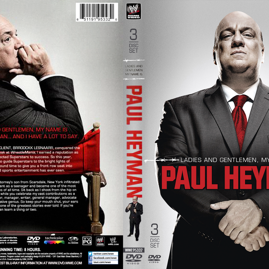ladies and gentlemen my name is paul heyman DVDs & Videos Pwcatalog