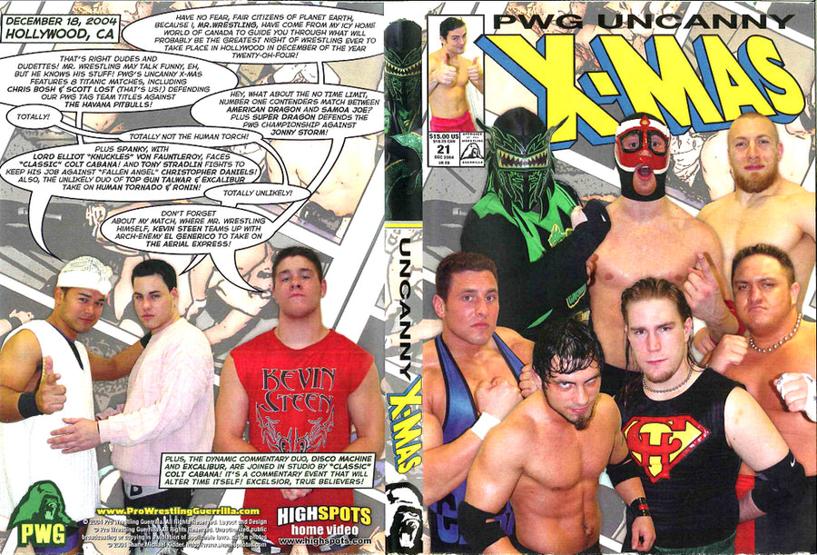 pwg uncanny x-mas DVDs & Videos Pwcatalog