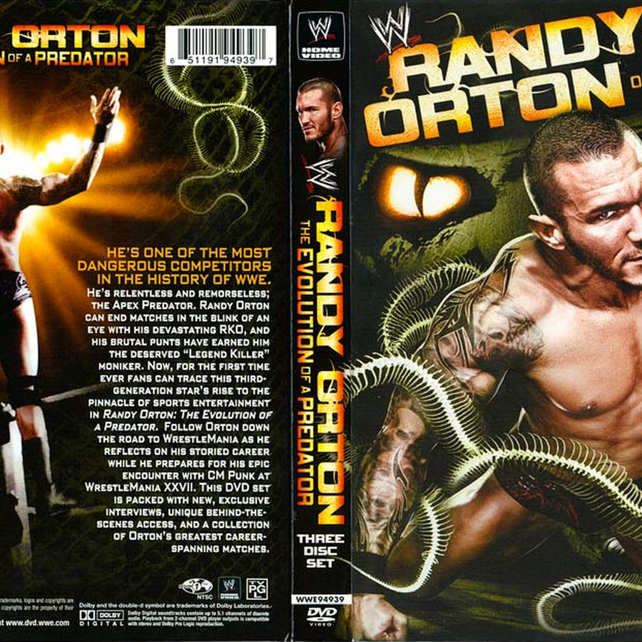 randy orton the evolution of a predator DVDs & Videos Pwcatalog