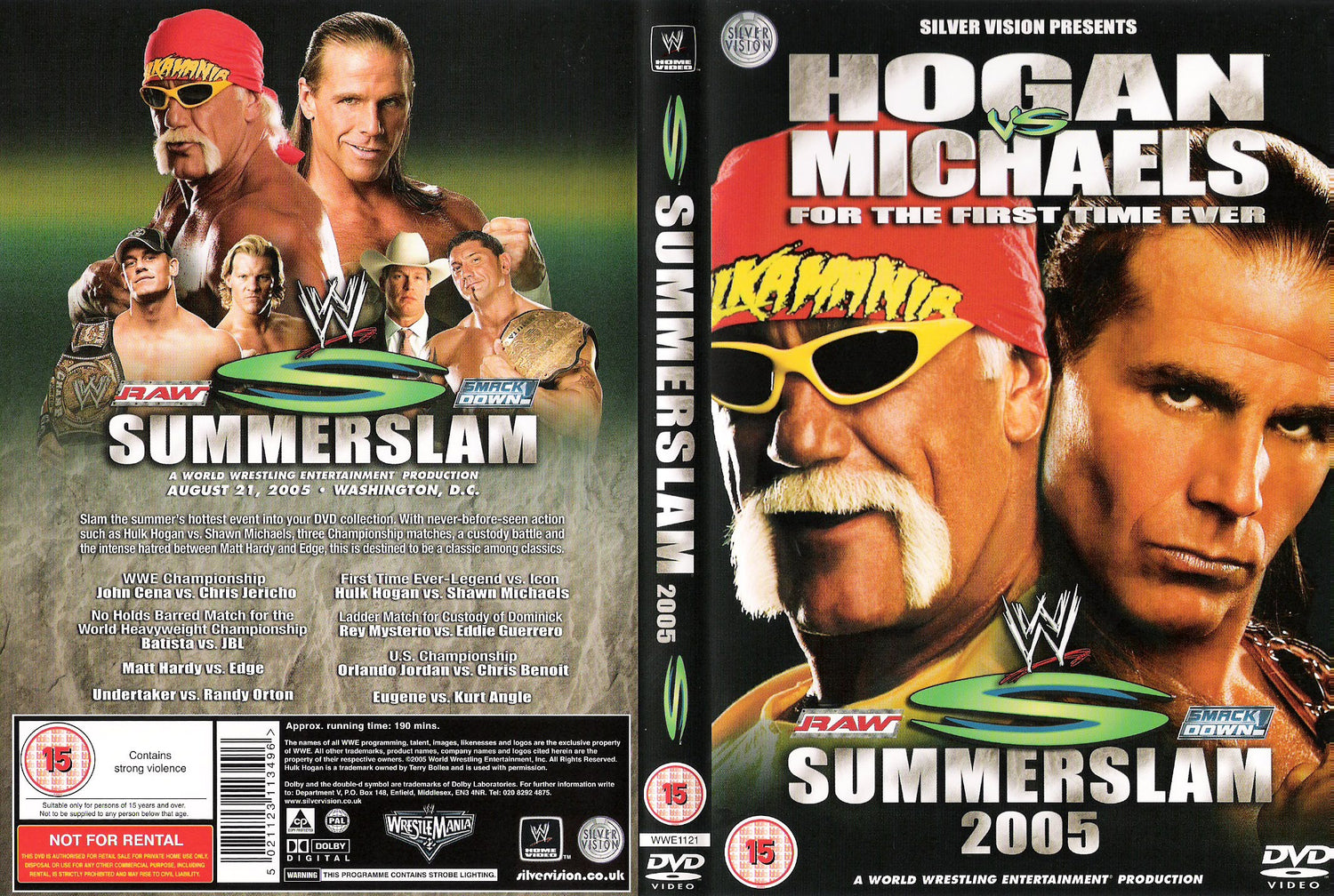 Summerslam 2005 DVDs & Videos Pwcatalog